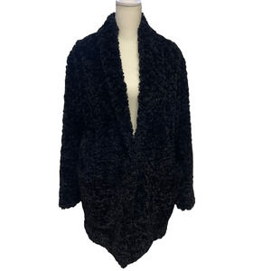 Wilfred Free Faux Shearling Women's  Jacket, Size XS in Black